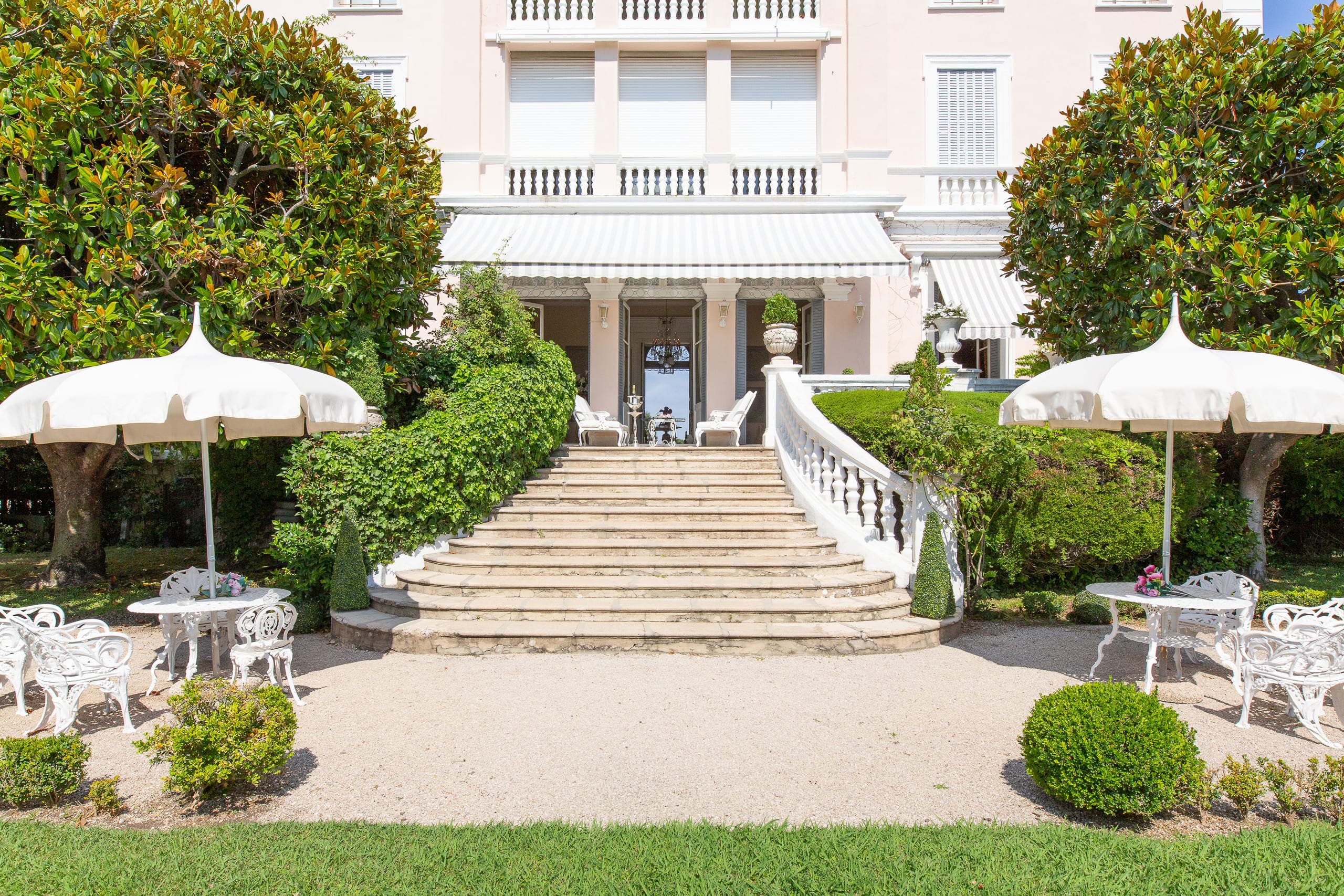 Main exterior steps